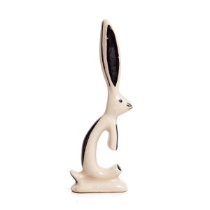 Figurine Hare - designed by Kazimierz CZUBA (b. 1934), 1960.