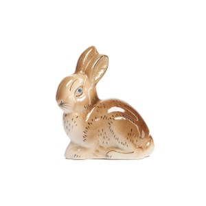 Figurine Rabbit - Porcelain and Table Porcelite Works Chodzież.