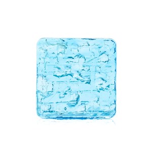 Pressed glass tile