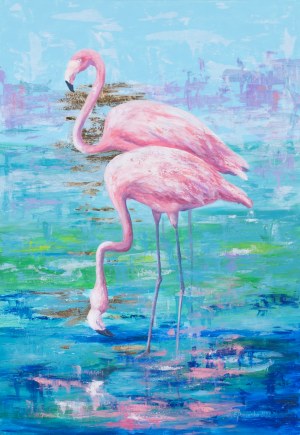 Elżbieta Ponińska, Flamingi, 2022