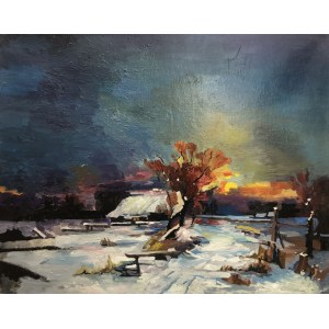 Anzhela Tistyk, Winter Evening, 2022