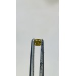 Přírodní diamant 0,1 CT ocenění.1136zł