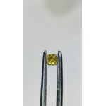 Natural diamond 0.14CT Si1 valuation.3247zł