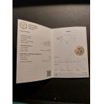 Diamond 0.40 CT cert.IGI valuation.9741 zł