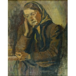 Stanisław CZAJKOWSKI (1878-1954), Portret wieśniaczki