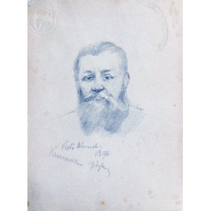 Tadeusz RYBKOWSKI (1848-1926), Portret Kuncewicza, [1896]