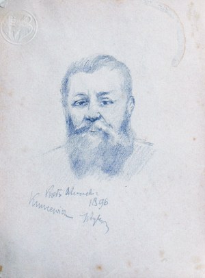 Tadeusz RYBKOWSKI (1848-1926), Portret Kuncewicza, [1896]