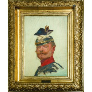 Wojciech KOSSAK (1856 - 1942), Portret Cesarza Wilhelma II