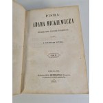 MICKIEWICZ Adam - PAN TADEUSZ 1858 WYDANIE PIERWSZE NA ZIEMIACH POLSKICH