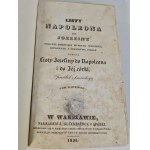 [NAPOLEON] LISTY NAPOLEONA DO JÓZEFINY Podczas pierwszej wyprawy włoskiej, Konsulatu i Cesarstwa pisane