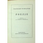 WYSPIAŃSKI Stanisław - POEZJE Wydanie 1