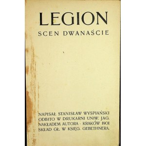 WYSPIAŃSKI Stanisław - LEGION, 1901- Wydanie II