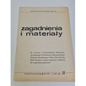 [STAN WOJENNY] ZAGADNIENIA I MATERIAŁY: PRZEMÓWIENIE WOJCIECHA JARUZELSKIEGO
