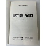 ZAREMBA Paweł - HISTORIA POLSKI Tom I Instytut Literacki 1961