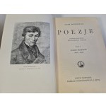 MICKIEWICZ Adam - Poezje [komplet 4 tomów w oprawie wydawniczej Introligatorni Artystycznej]