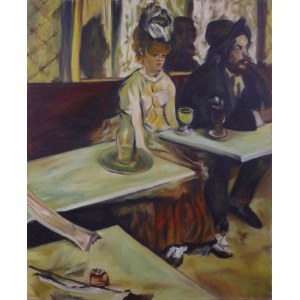 Author unknown, Absinthe by Edgar Degas, 2000