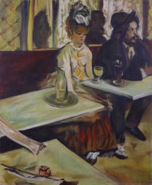 Autor nieznany, Absynt wg. Edgar Degas, 2000