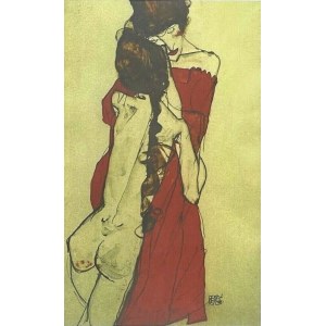 Egon Schiele (1890-1918), Zwei Frauen