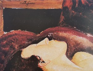 Amedeo Modigliani (1884-1920), Nude - lying on her back
