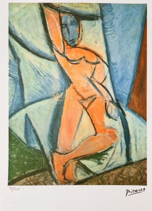 Pablo Picasso (1881-1973), Panna z Avignon, 1995