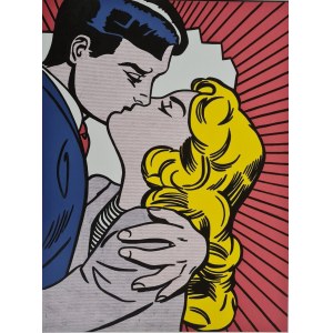 Roy Lichtenstein (1923-1997), Kuss III