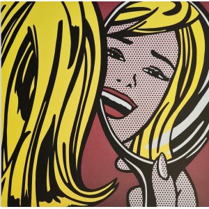 Roy Lichtenstein (1923-1997), Mädchen im Spiegel