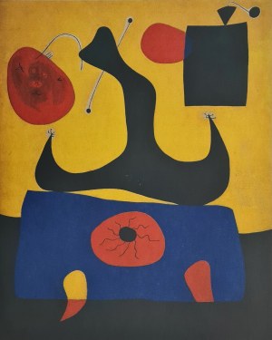 Joan Miro (1893-1983), Sitting woman, 1973