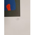 Joan Miro (1893-1983), Sediaca žena, 1973