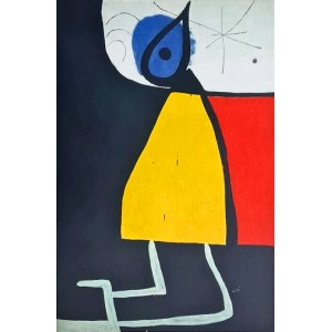 Joan Miro (1893-1983), Žena v noci, 1973