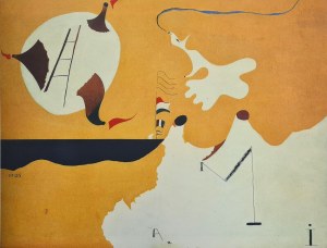 Joan Miro (1893-1983), Grasshopper, 1973