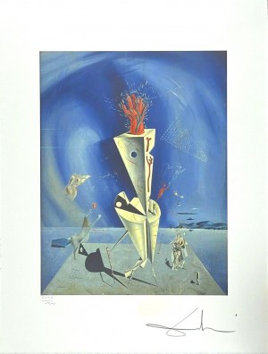 Salvador Dali (1904-1989), Apparatus and hand