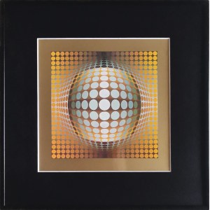 Victor Vasarely (1906 -1997), Vega - zett 2, 1975