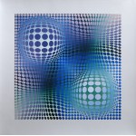 Victor Vasarely (1906 -1997), Feny, 1975