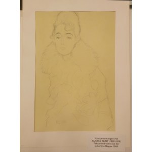 Gustav Klimt (1862-1918), Portret damy w futrze, 1964