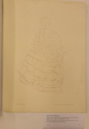 Gustav Klimt (1862-1918), Siedząca dama, 1912