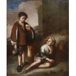 Bartolomé Esteban Murillo, kópia, Pozvanie na hru Argolla, 19. storočie.