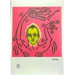 Keith Haring (1958-1990), Selbstporträt