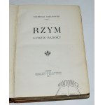 CHŁĘDOWSKI Kazimierz, Rzym. Menschen des Barock. (1. Aufl.).