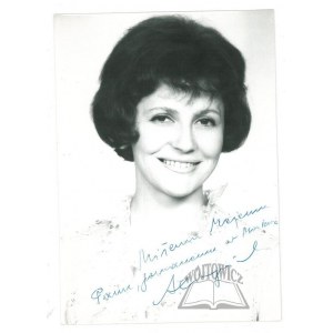 CIEPIELEWSKA Anna. (Autograf).