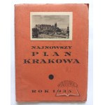 (KRAKOW). The latest plan of Krakow.