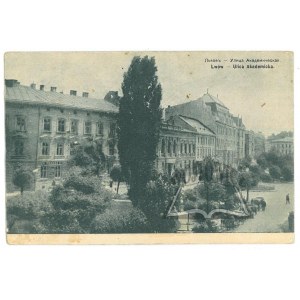 LWÓW - Ulica Akademicka.