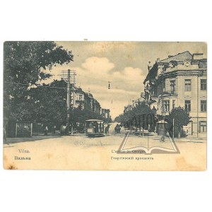 (WILNO). Vilna. L'avenue St. Georges.