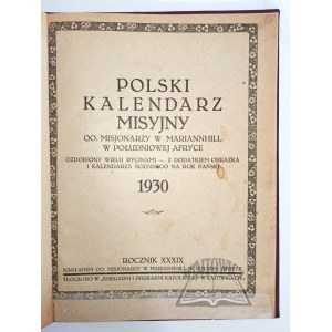 Poľský misijný kalendár.
