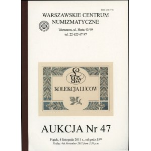 Katalog der 47. WCN-Auktion, 4.11.2011
