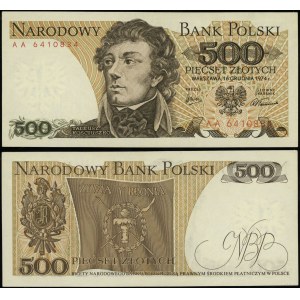 Polska, 500 złotych, 16.12.1974