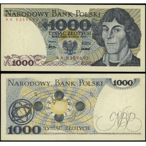 Poland, 1,000 zloty, 2.07.1975