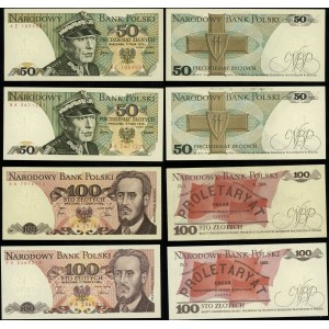 Poland, set of 10 banknotes, 1975-1986