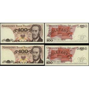 Poland, set: 2 x 100 zloty, 1.06.1982
