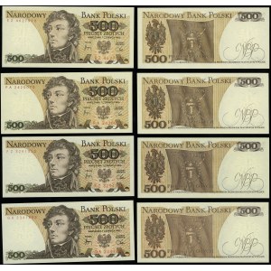 Polen, Satz: 4 x 500 Zloty, 1.06.1982