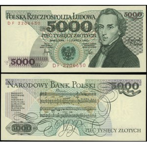 Poľsko, 5 000 PLN, 1.06.1982